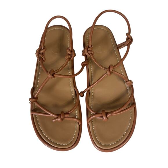 Flattered Heather Knot Platform Sandal in Brown - Size 39 - Picture 2 of 12